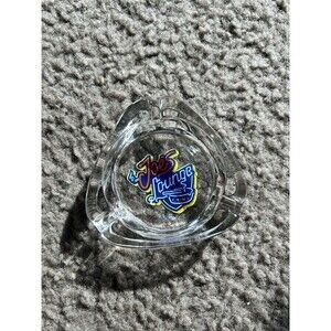never used vintage CAMEL Joe's Lounge glass ashtray c.1992—exceptional condition